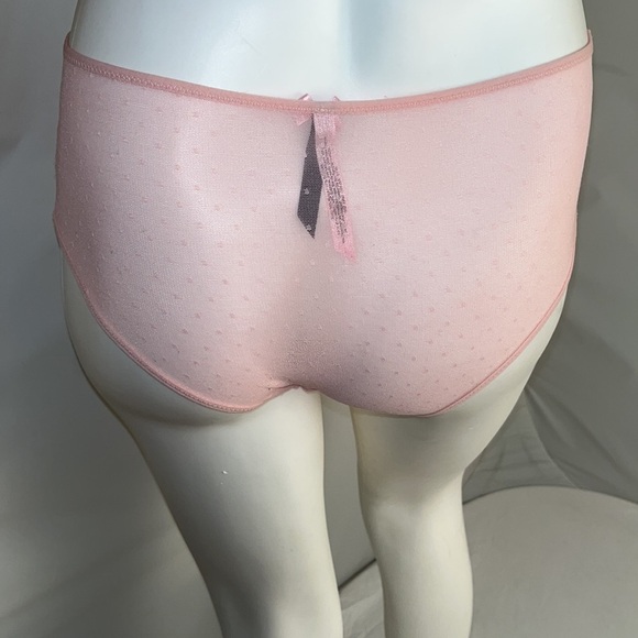 Victoria’s Secret Sexy Little Things pink mesh and lace panty - Picture 3 of 9